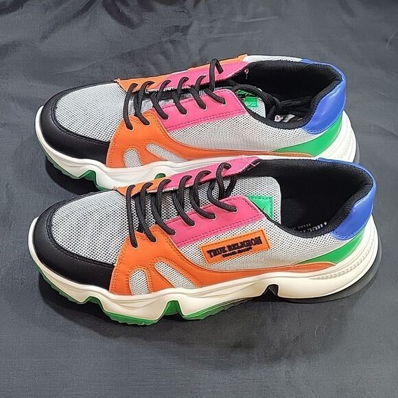 BRAND NEW TRUE RELIGION RALEN MULTI-COLOR LOW TOP SNEAKER - Picture 5 of 16